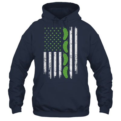 Pickle Cucumber US American Flag For Pickle Lovers Men Women Shirt & Tank Top | siriusteestore