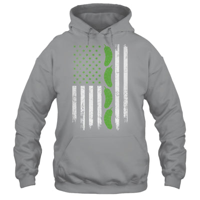 Pickle Cucumber US American Flag For Pickle Lovers Men Women Shirt & Tank Top | siriusteestore
