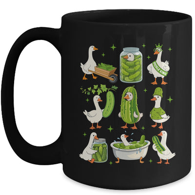 Pickle Lovers Funny Love Pickles Silly Goose Kids Girls Mug | siriusteestore