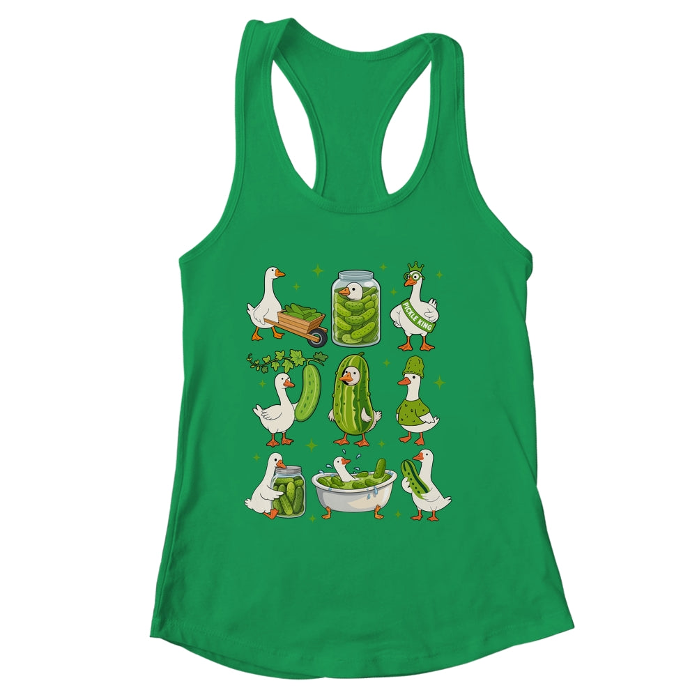 Pickle Lovers Funny Love Pickles Silly Goose Kids Girls Shirt & Tank Top | siriusteestore