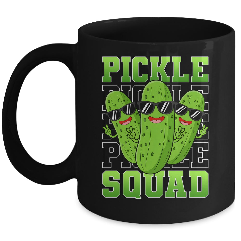 Pickle Squad Cucumber Cute Pickle Jar Funny Pickles Mug | siriusteestore