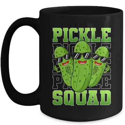 Pickle Squad Cucumber Cute Pickle Jar Funny Pickles Mug | siriusteestore