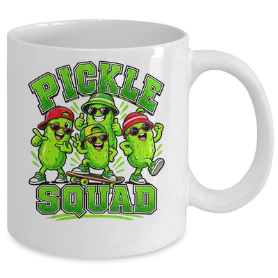Pickle Squad Skateboard Funny Pickles Food Lover Humor Mug | siriusteestore