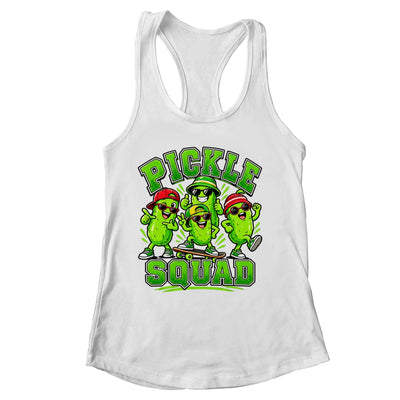 Pickle Squad Skateboard Funny Pickles Food Lover Humor Shirt & Tank Top | siriusteestore