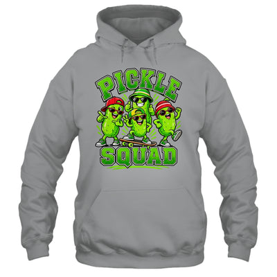 Pickle Squad Skateboard Funny Pickles Food Lover Humor Shirt & Tank Top | siriusteestore