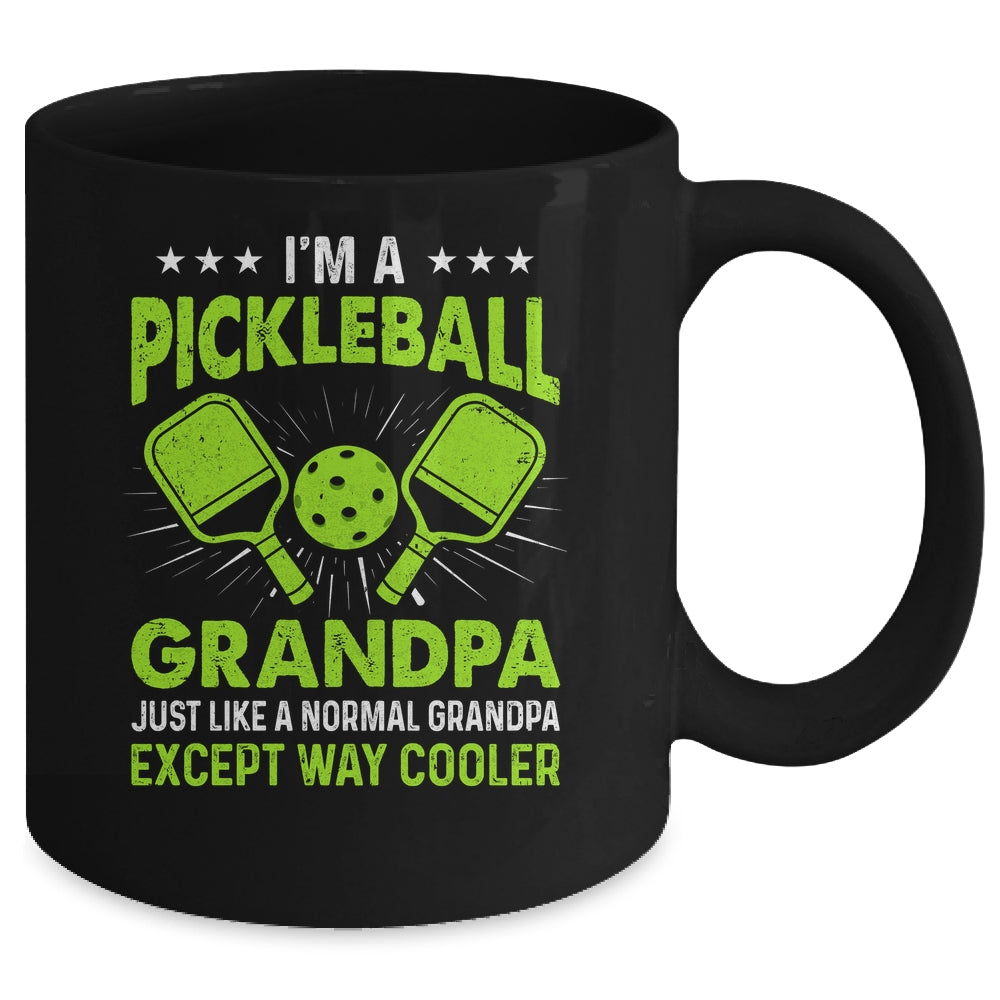 Pickleball Art For Grandpa Men Pickle Ball Pickleball Lover Mug | siriusteestore