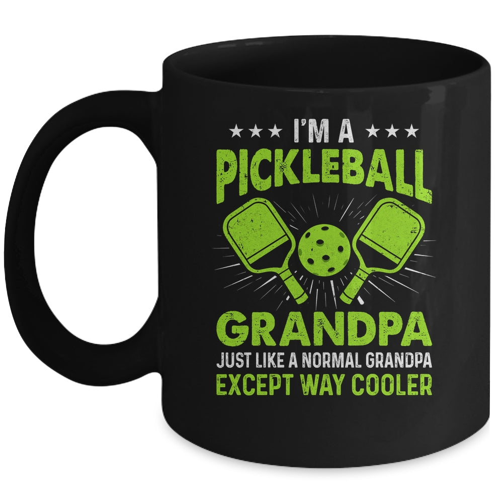 Pickleball Art For Grandpa Men Pickle Ball Pickleball Lover Mug | siriusteestore