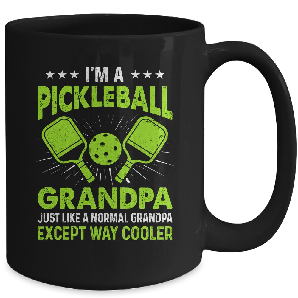 Pickleball Art For Grandpa Men Pickle Ball Pickleball Lover Mug | siriusteestore