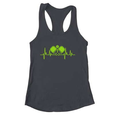 Pickleball Art For Men Women Heartbeat Pickleball Lover Shirt & Tank Top | siriusteestore