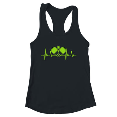 Pickleball Art For Men Women Heartbeat Pickleball Lover Shirt & Tank Top | siriusteestore