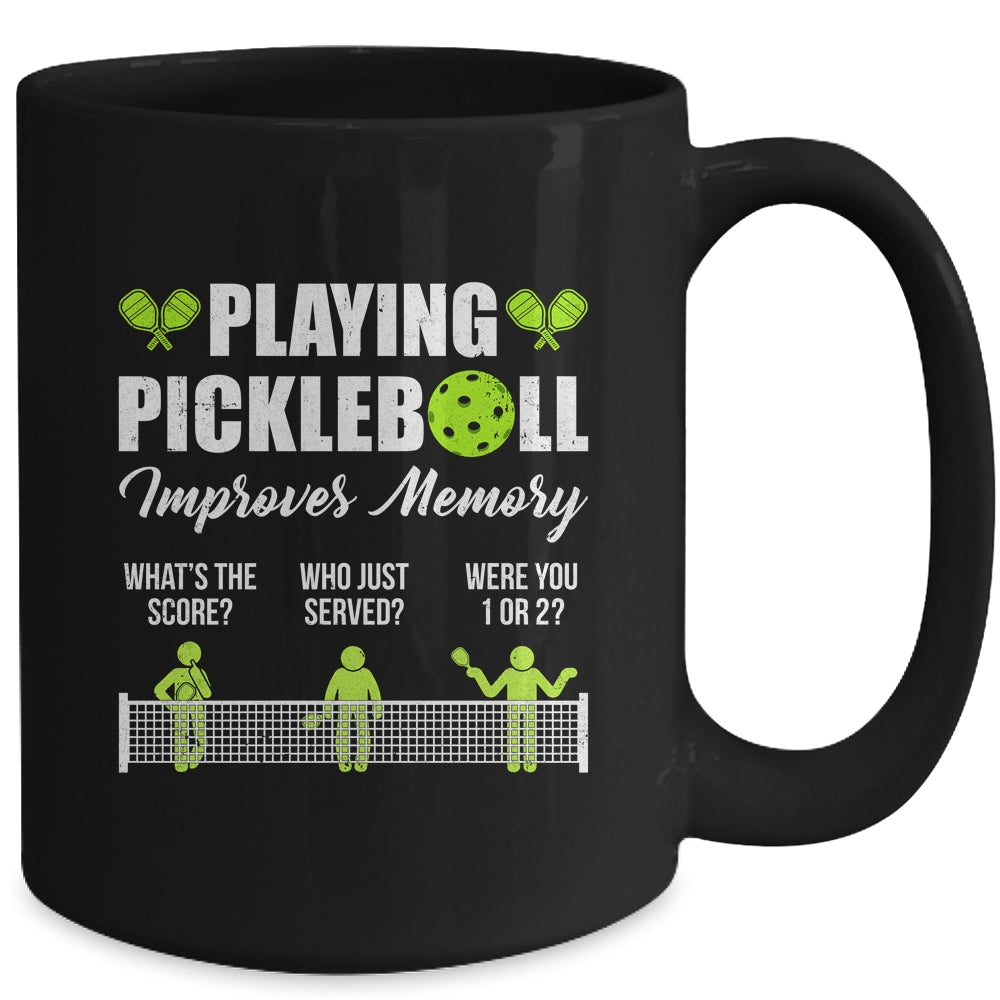 Pickleball Art For Men Women Paddle Sport Pickleball Lover Mug | siriusteestore