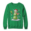 Pickleball Snowman Player Santa Hat Christmas Funny Xmas Shirt & Sweatshirt | siriusteestore