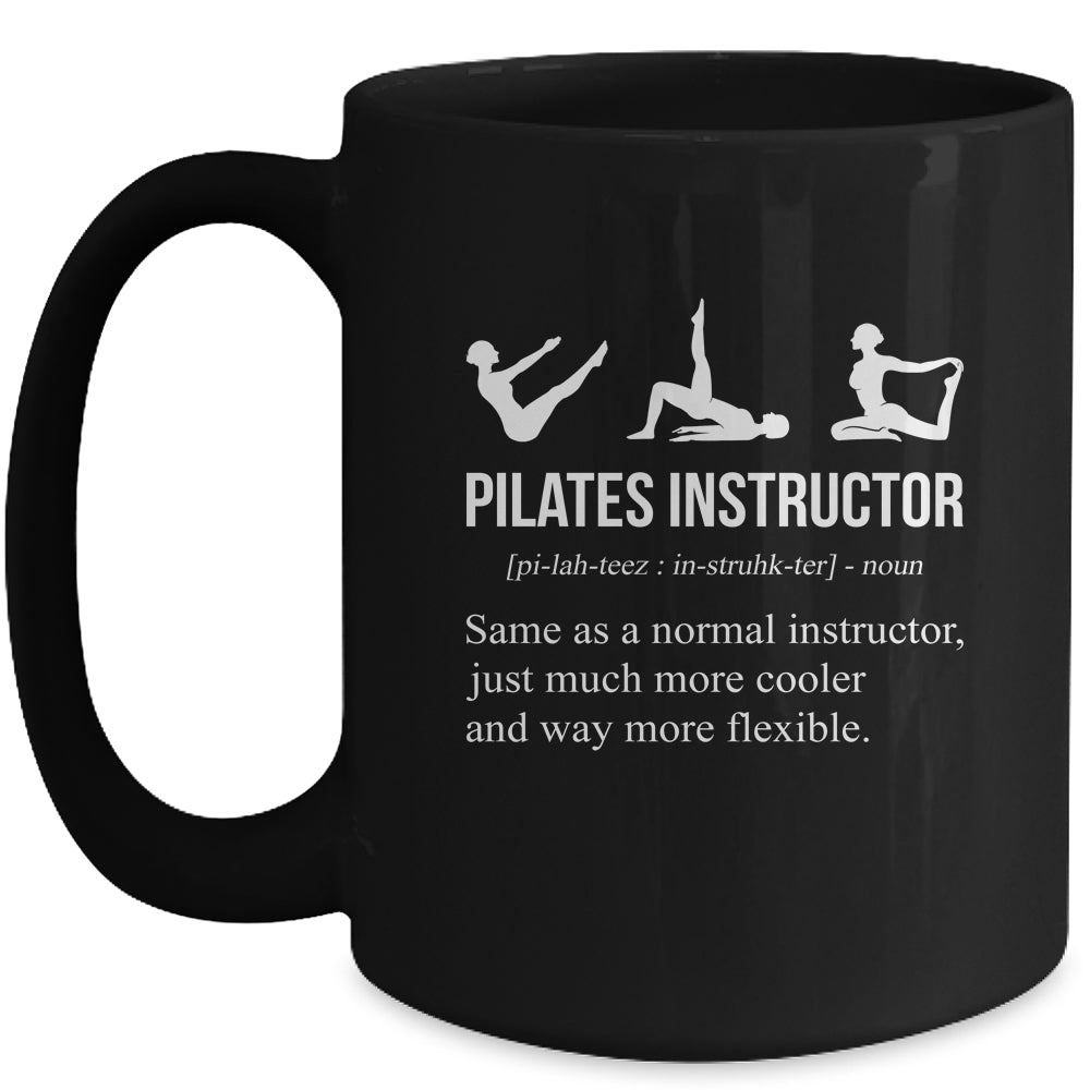 Pilates Instructor Funny Definition Trainer For Men Women Mug | siriusteestore