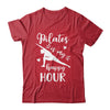 Pilates Is My Happy Hour Great Fitness Design For Women Girl Shirt & Tank Top | siriusteestore