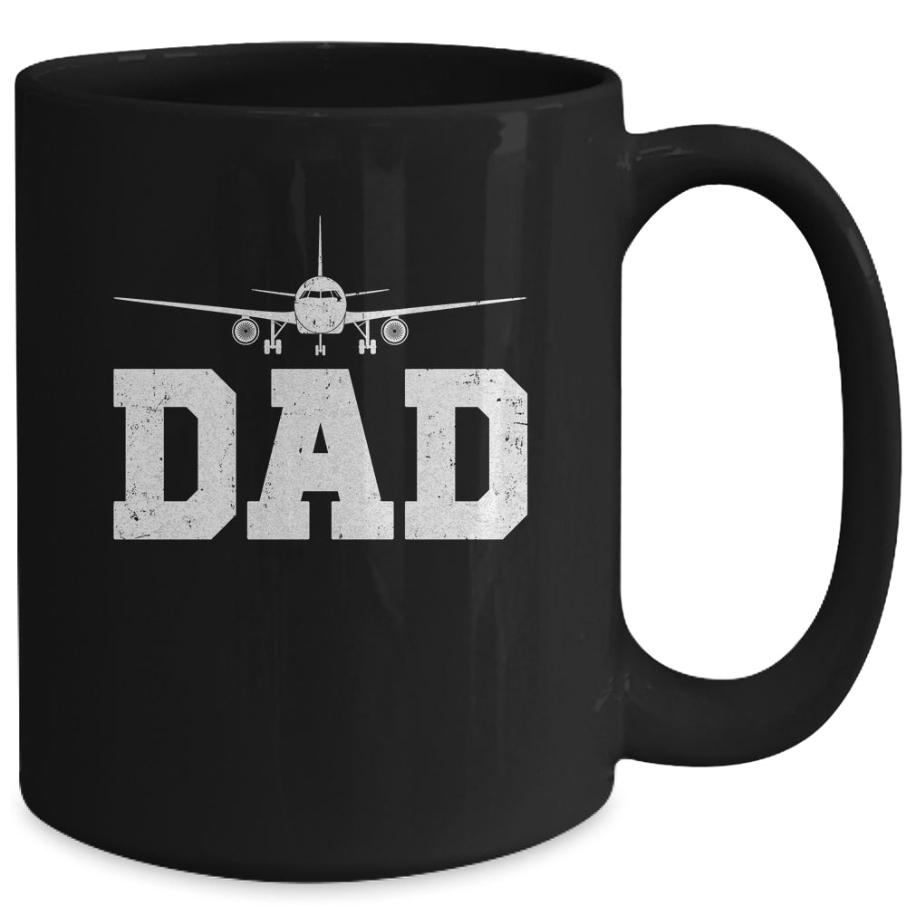 Pilot Dad Father's Day For Airplane And Aviation Lover Mug | siriusteestore