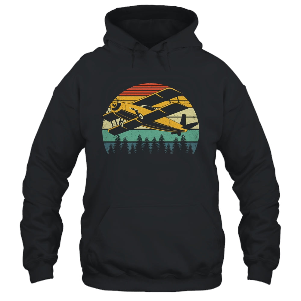 Pilot Design For Men Aircraft Flying Aviation Retro Shirt & Hoodie | siriusteestore