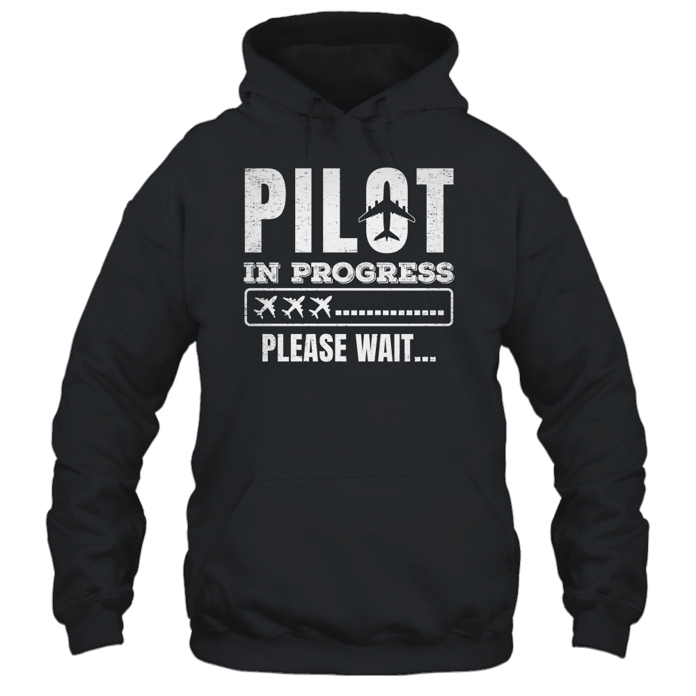Pilot In Progress Airline Pilot Aviation Aircraft Lover Shirt & Hoodie | siriusteestore