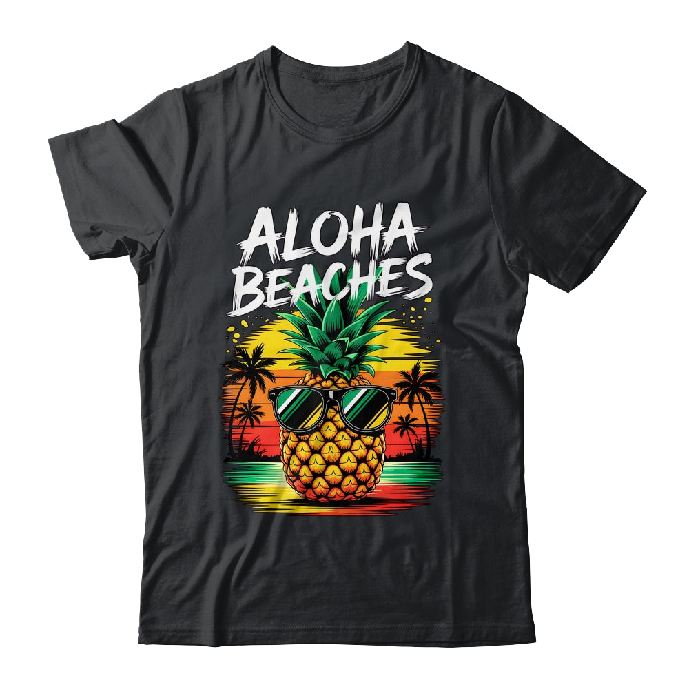 Pineapple Funny Aloha Beaches Beaches Hawaii Hawaiian Surfing Shirt & Tank Top | siriusteestore