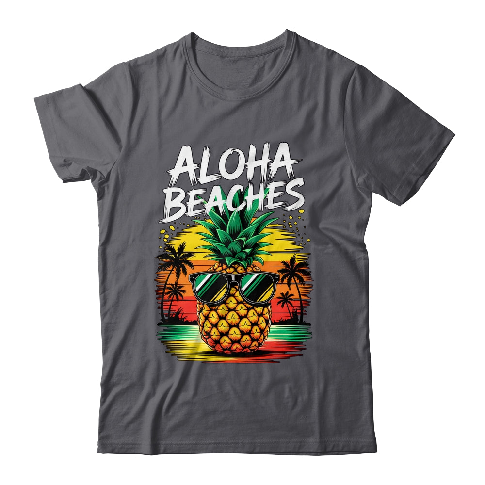 Pineapple Funny Aloha Beaches Beaches Hawaii Hawaiian Surfing Shirt & Tank Top | siriusteestore