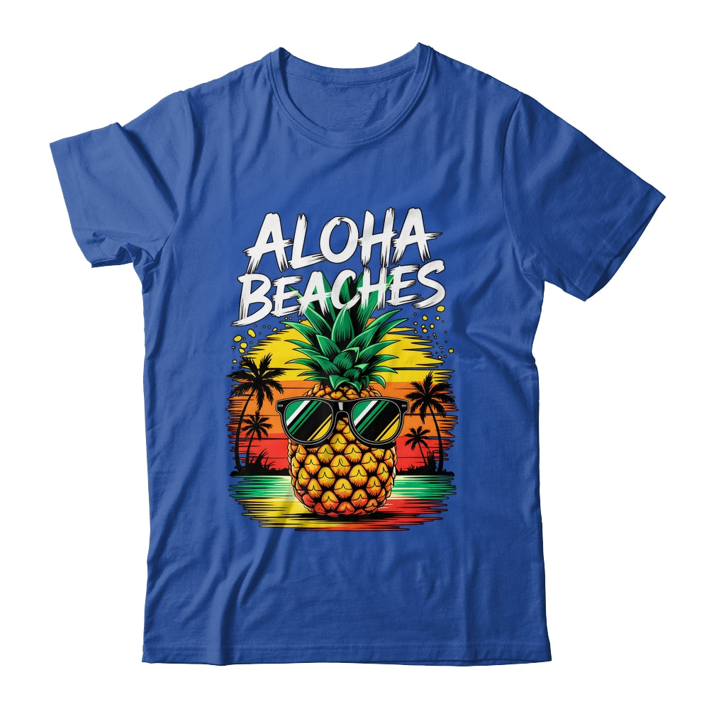 Pineapple Funny Aloha Beaches Beaches Hawaii Hawaiian Surfing Shirt & Tank Top | siriusteestore