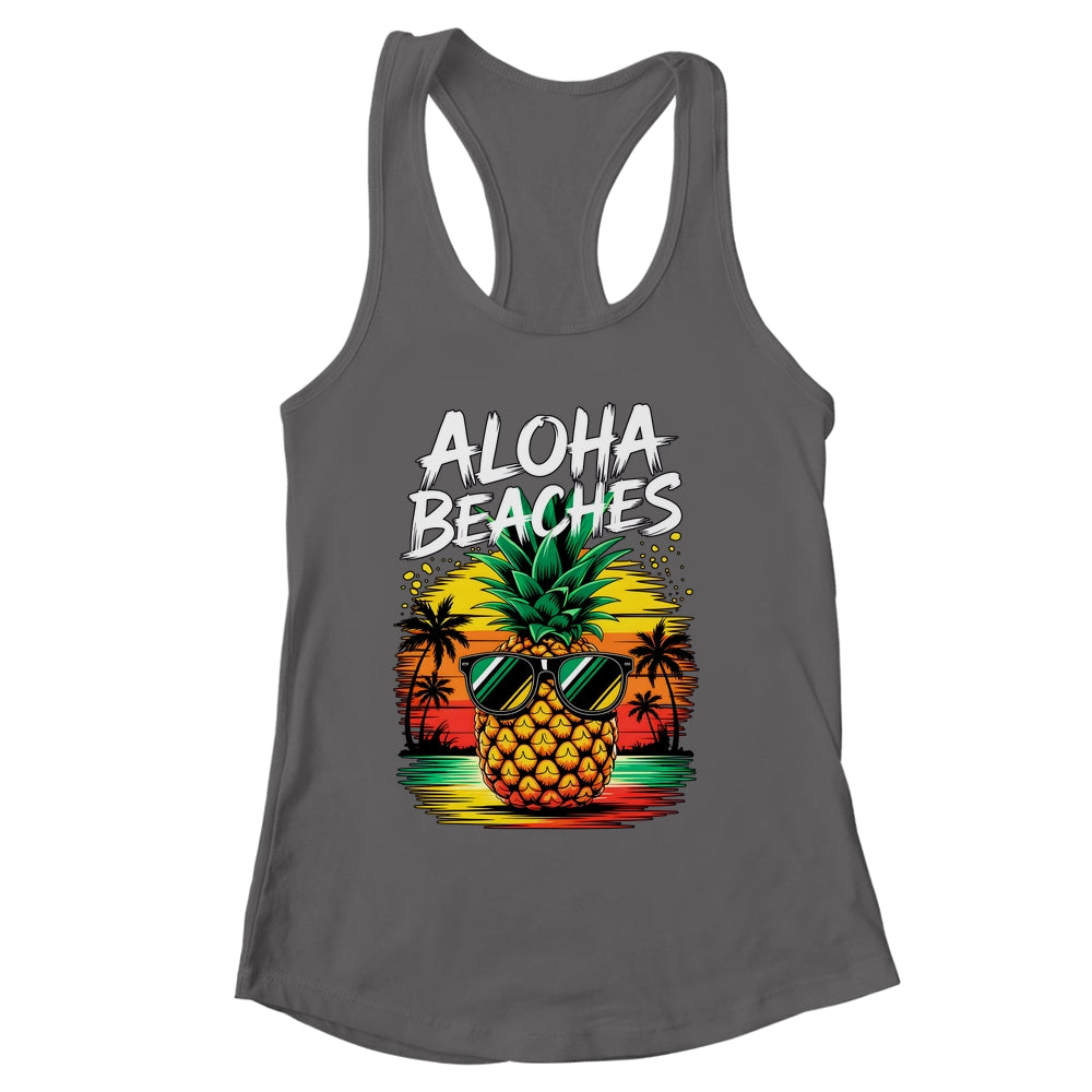 Pineapple Funny Aloha Beaches Beaches Hawaii Hawaiian Surfing Shirt & Tank Top | siriusteestore