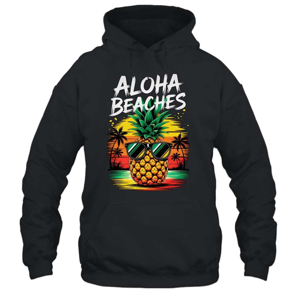Pineapple Funny Aloha Beaches Beaches Hawaii Hawaiian Surfing Shirt & Tank Top | siriusteestore