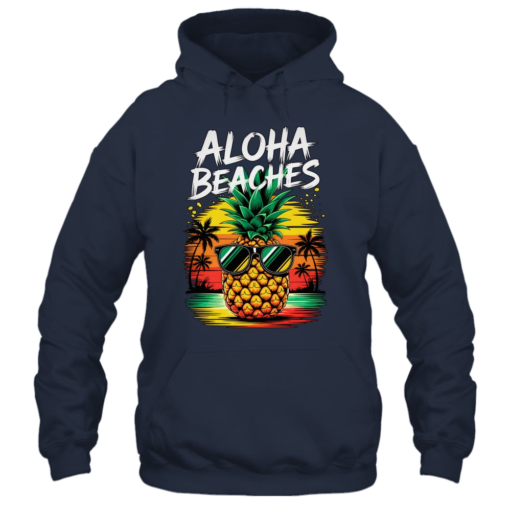 Pineapple Funny Aloha Beaches Beaches Hawaii Hawaiian Surfing Shirt & Tank Top | siriusteestore