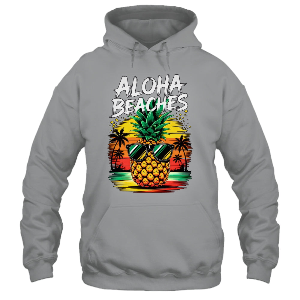 Pineapple Funny Aloha Beaches Beaches Hawaii Hawaiian Surfing Shirt & Tank Top | siriusteestore