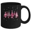 Pink Christmas Trees Oh Beautiful Christmas Tree Women Girl Mug | siriusteestore