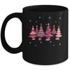 Pink Christmas Trees Oh Beautiful Christmas Tree Women Girl Mug | siriusteestore