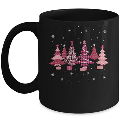 Pink Christmas Trees Oh Beautiful Christmas Tree Women Girl Mug | siriusteestore