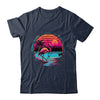 Pink Flamingo Beach Summer Vibes Palm Tree Tropical Summer Shirt & Tank Top | siriusteestore