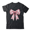Pink Ghost Coquette Bow Halloween Spooky Season Womens Girls Shirt & Sweatshirt | siriusteestore