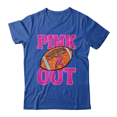 Pink Out American Football Game Day Breast Cancer Awareness Shirt & Hoodie | siriusteestore