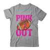 Pink Out American Football Game Day Breast Cancer Awareness Shirt & Hoodie | siriusteestore