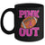 Pink Out American Football Game Day Breast Cancer Awareness Mug | siriusteestore