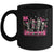 Pink Ribbon Breast Cancer Awareness Skeleton Women Men Mug | siriusteestore
