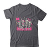Pink Ribbon Breast Cancer Awareness Skeleton Women Men Shirt & Hoodie | siriusteestore