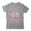 Pink Ribbon Breast Cancer Awareness Skeleton Women Men Shirt & Hoodie | siriusteestore
