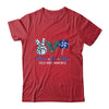 Pinwheel Peace Love Hope Child Abuse Prevention Awareness Shirt & Hoodie | siriusteestore