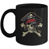 Pirate Skull Crossbones Halloween Costume Buccaneer Men Boy Mug | siriusteestore