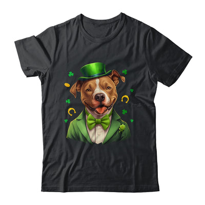 Pitbull St Patricks Day Leprechaun Shamrock Irish Shirt & Hoodie | siriusteestore