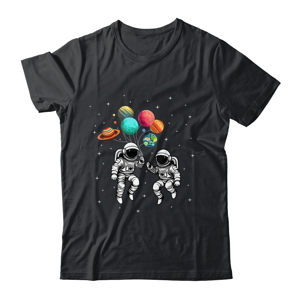 Planet Balloons Astronaut Planets Spaceman Space Outer Shirt & Tank Top | siriusteestore
