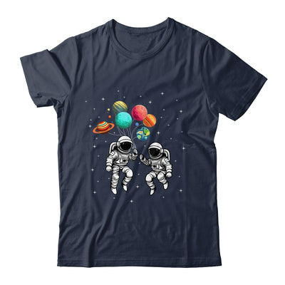 Planet Balloons Astronaut Planets Spaceman Space Outer Shirt & Tank Top | siriusteestore