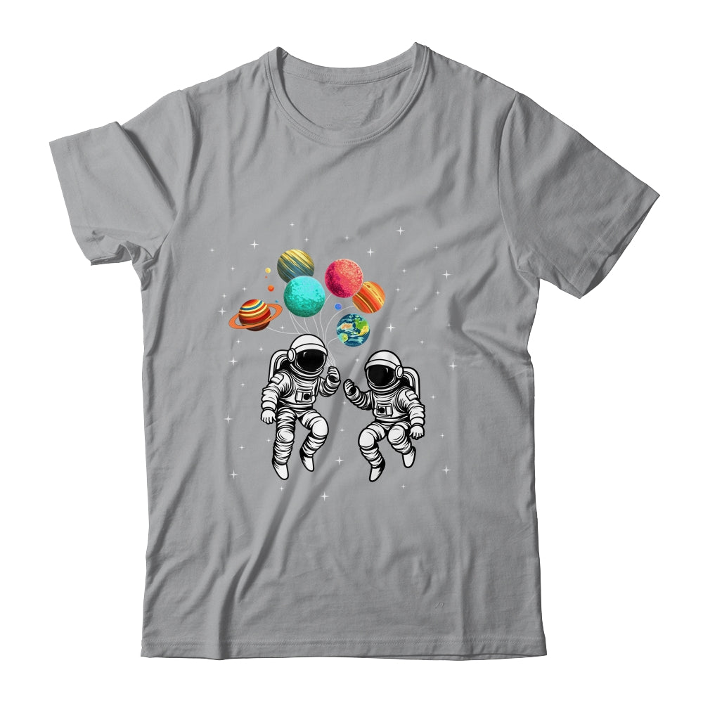 Planet Balloons Astronaut Planets Spaceman Space Outer Shirt & Tank Top | siriusteestore