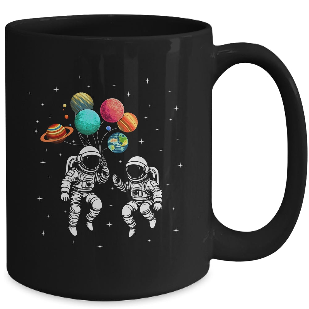 Planet Balloons Astronaut Planets Spaceman Space Outer Mug | siriusteestore