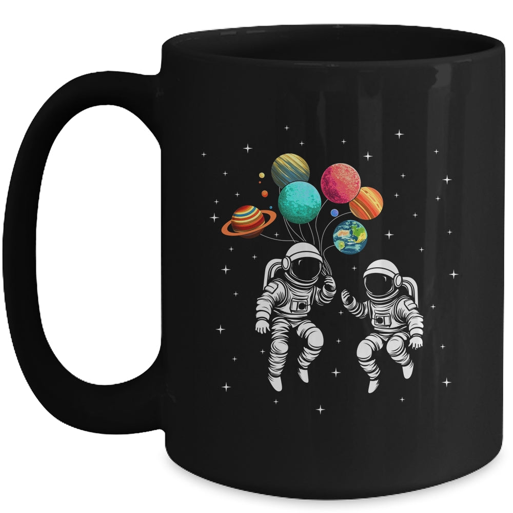 Planet Balloons Astronaut Planets Spaceman Space Outer Mug | siriusteestore