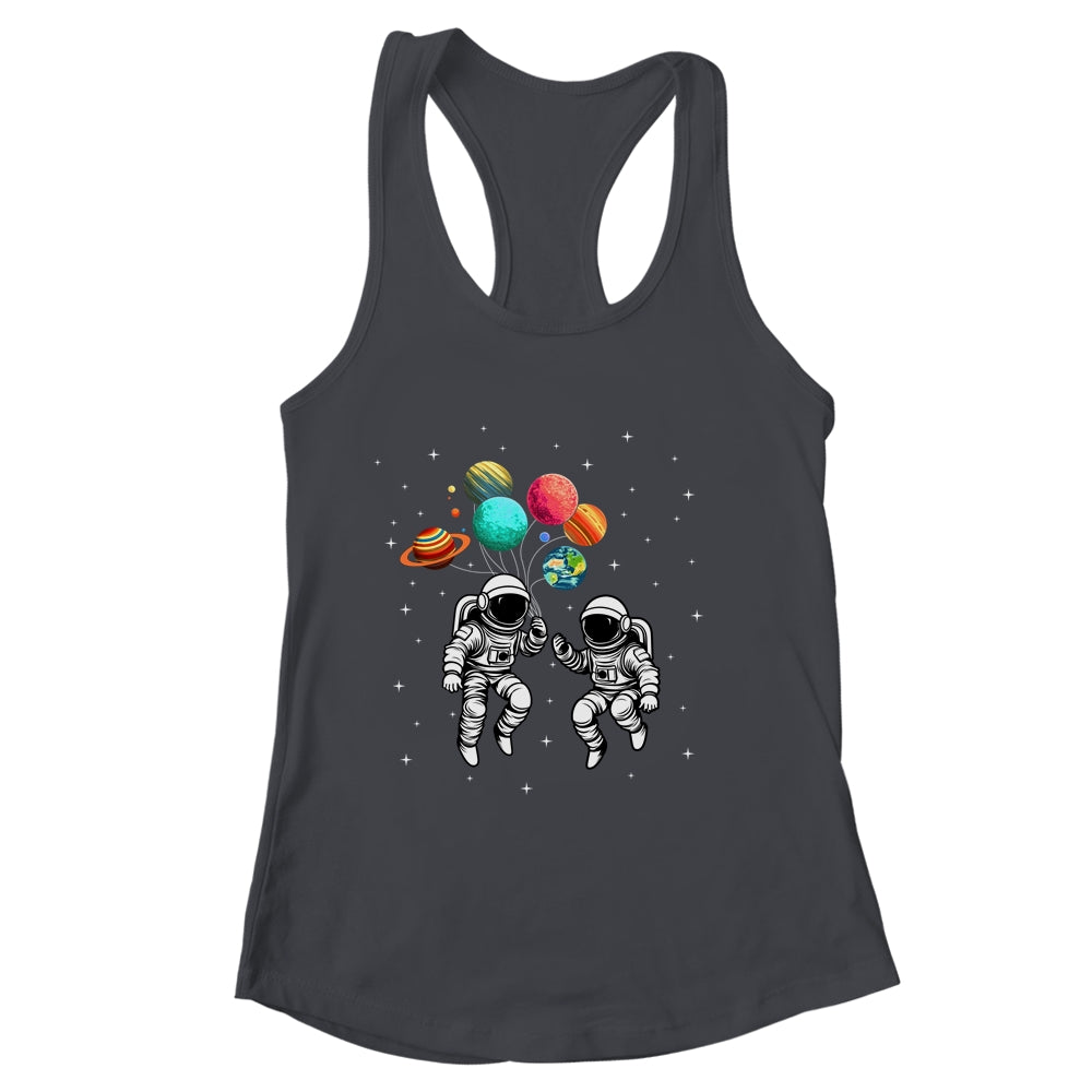Planet Balloons Astronaut Planets Spaceman Space Outer Shirt & Tank Top | siriusteestore