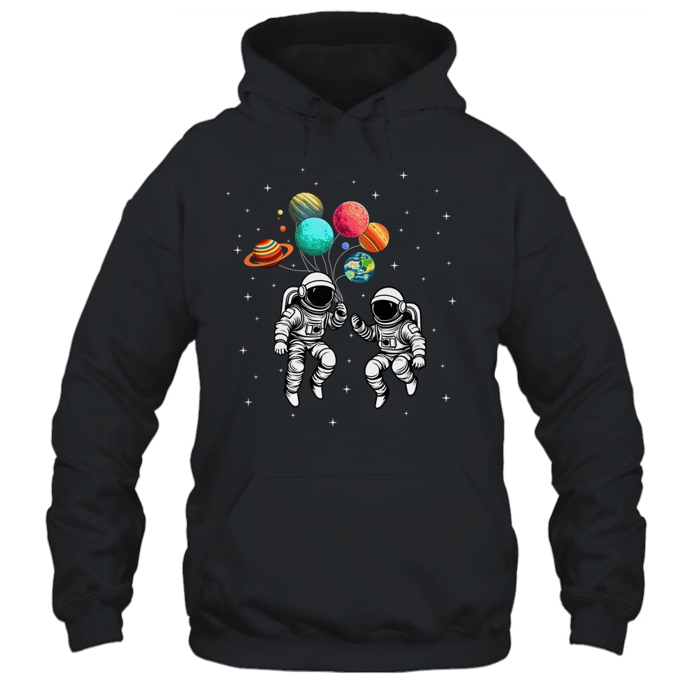 Planet Balloons Astronaut Planets Spaceman Space Outer Shirt & Tank Top | siriusteestore