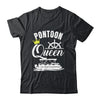 Pontoon Queen For Women Funny Pontoon Boat Party Accessories Shirt & Tank Top | siriusteestore